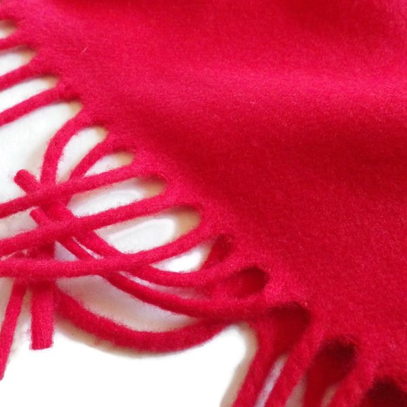 Red Scarf/Shawl/ Pashmina - Picture 2 of 4